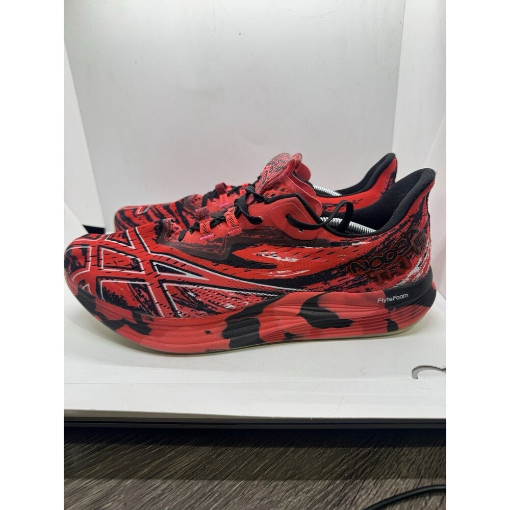 Asics Noosa Tri Shoes Mens Size 13 Red Camo Mesh Running shoes Sneakers 1011B609
